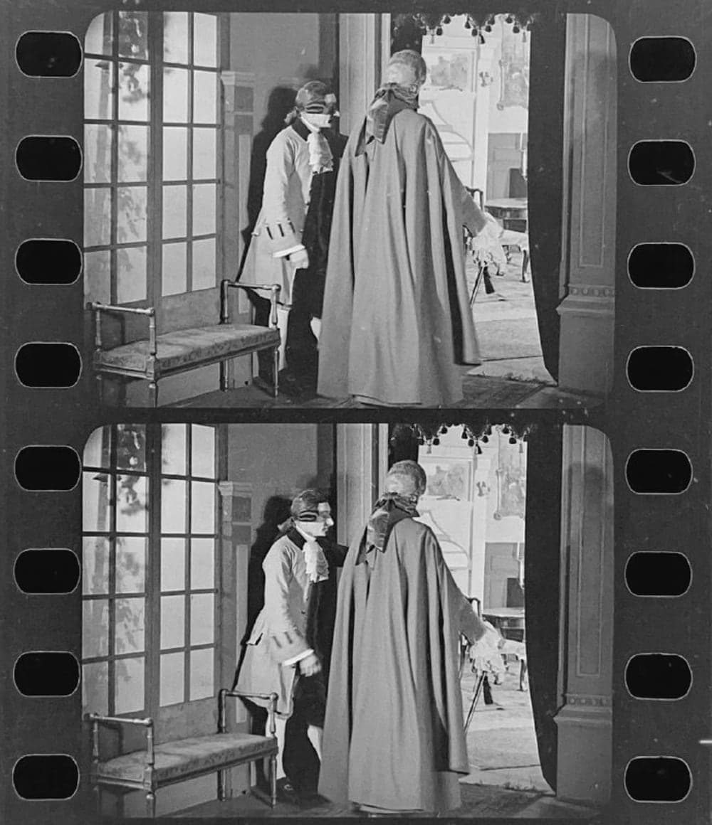 Frame de filme restaurado pela Icosaedro Digital