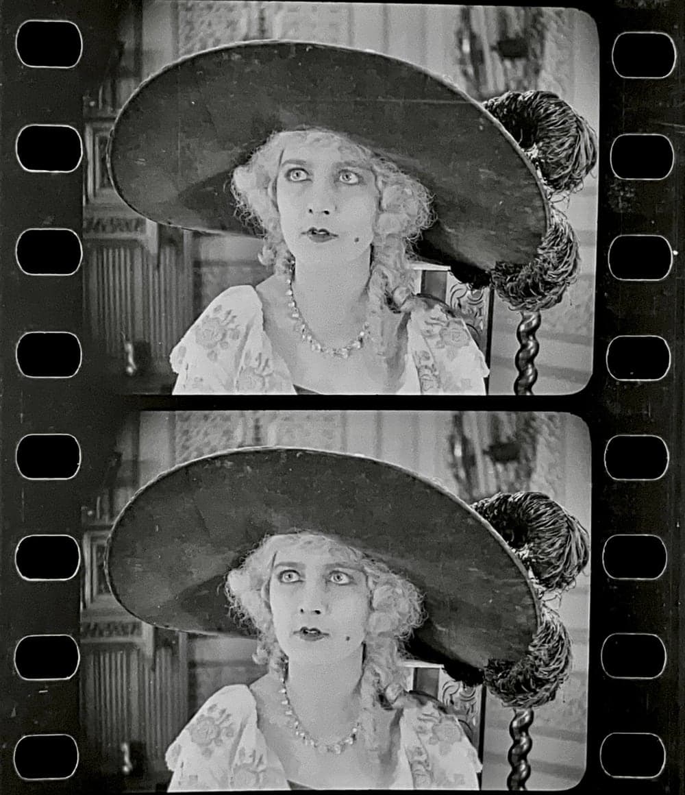 Frame de filme restaurado pela Icosaedro Digital